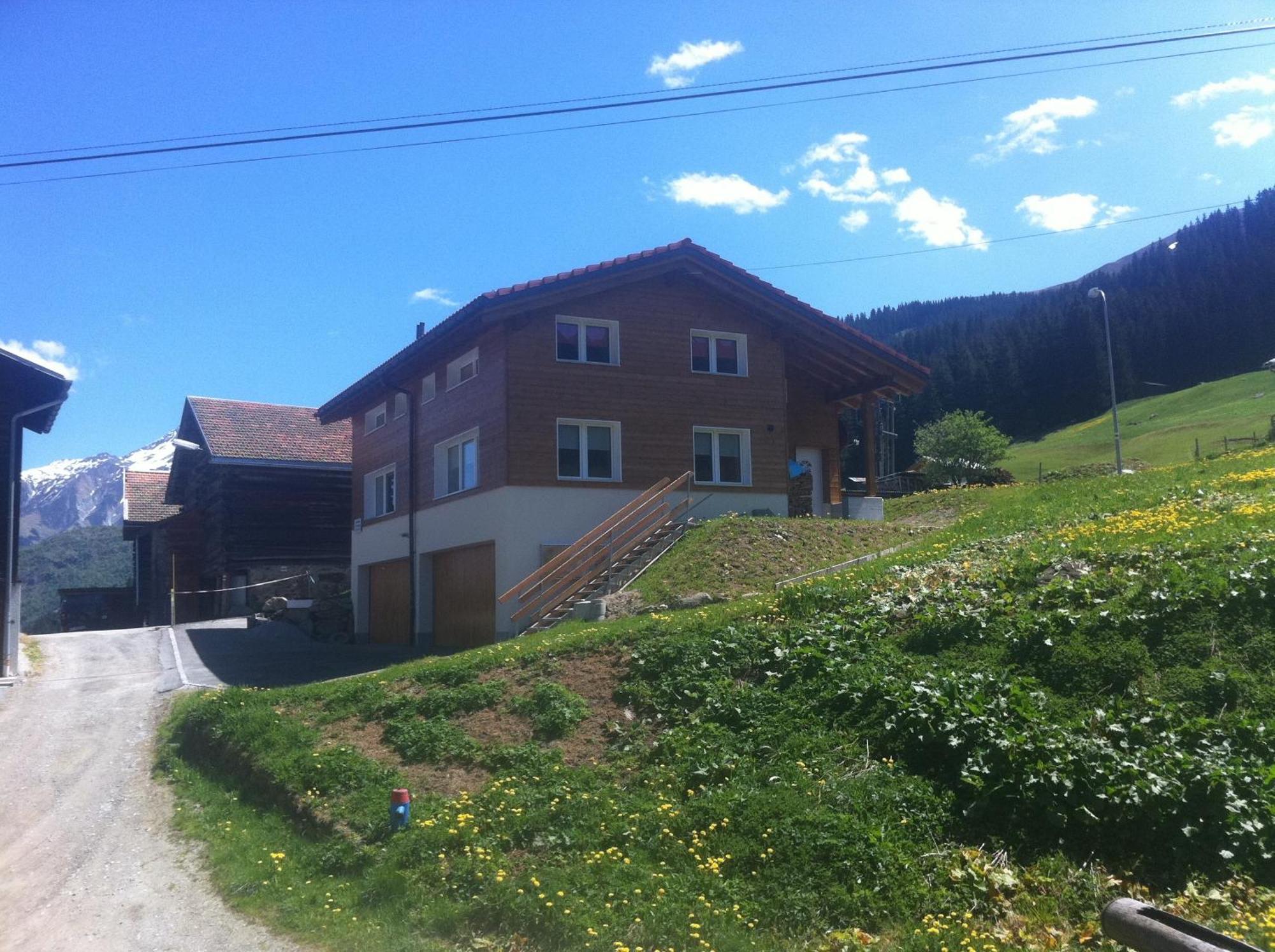 Casa Aurora Villa Sedrun Eksteriør bilde